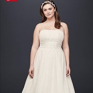 Brand new wedding dress with tags